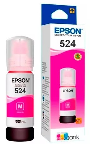 [T524320-AL] BOTELLA DE TINTA EPSON T524 MAGENTA PARA  L15150/L15160/L6490 70ML