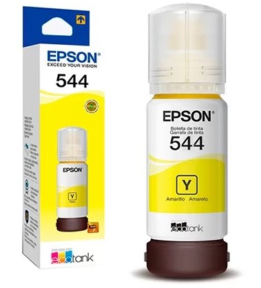 [T544420-AL] BOTELLA DE TINTA EPSON YELLOW PARA L1250, L3110, L3150, L5190, L3210, L3250, L5290, L5590, L1210, L3260, L3560 65ML