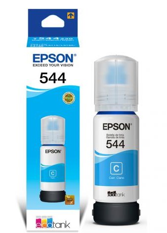 [T544220-AL] BOTELLA DE TINTA EPSON CYAN PARA L1250, L3110, L3150, L5190, L3210, L3250, L5290, L5590, L1210, L3260, L3560 65ML